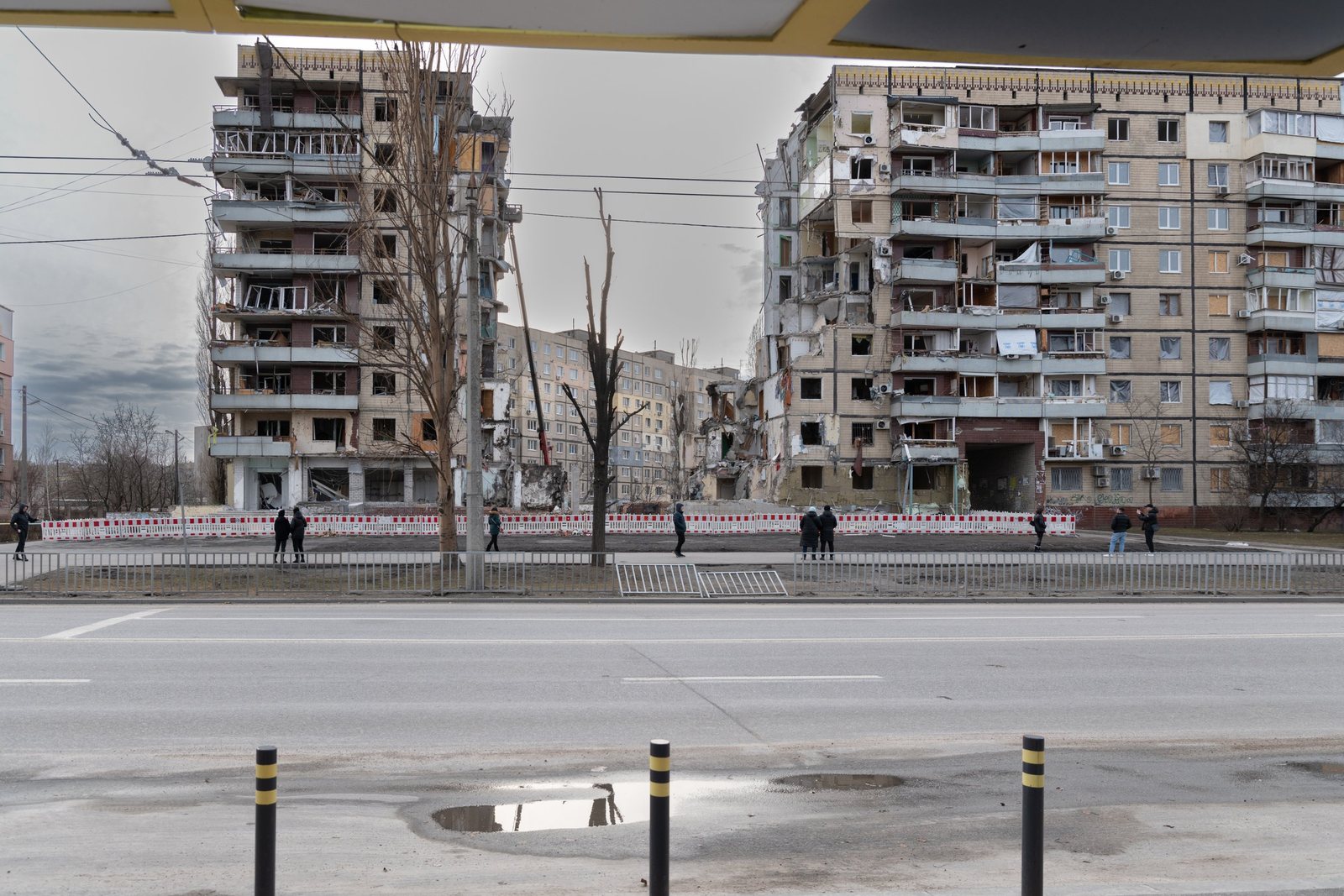 Photograph from visual lexicon of life amongst war